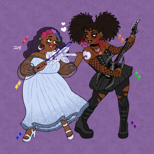 nikcage: orquidia: musicians girlfriends! @bolest-kosti 