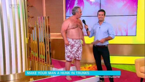 bigmenoftvandfilm: Ruben, a 58 year old taxi driver from London on ‘This Morning.’