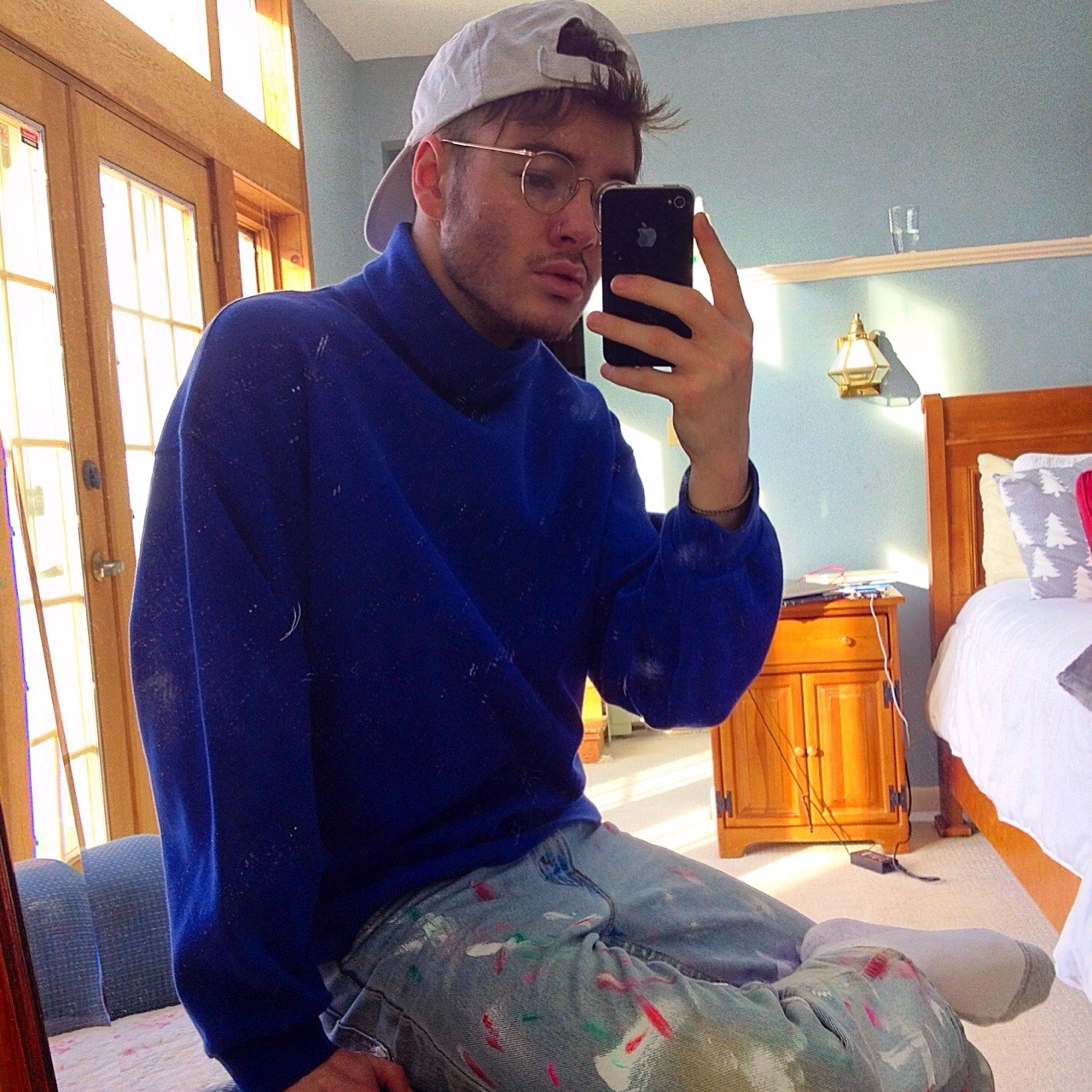 coolben94:  god’s little art project :^)trans day of visibility 2015 &lt;3 