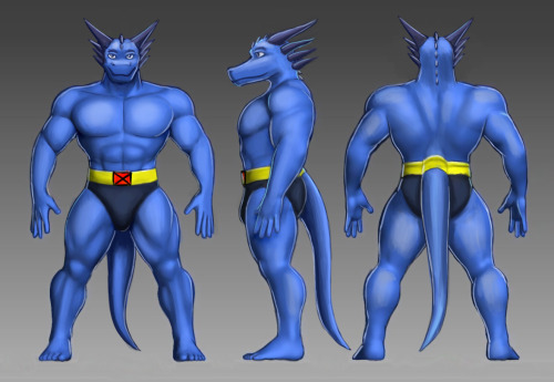 BeastdragonA model commission character sheet porn pictures