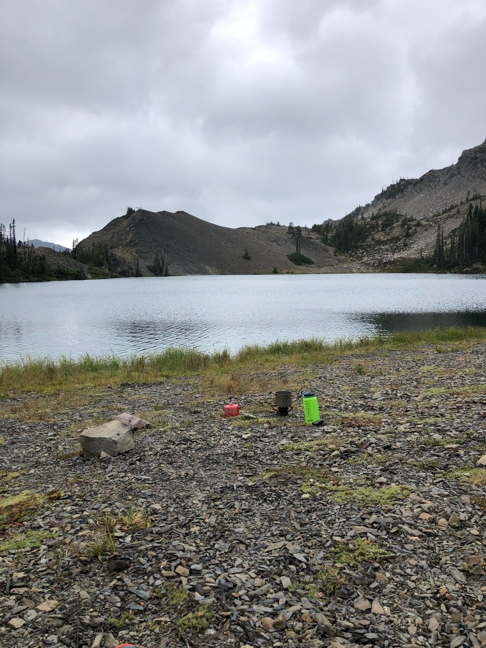 Hiked up to Goat Lake in the Buckhorn Wilderness yesterday for the first time in