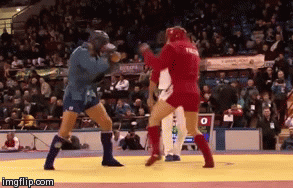 ibilateral:  juji-gatame:  This is Combat Sambo… and I love it!  Reminds me a lot like pankration but without the grappling.