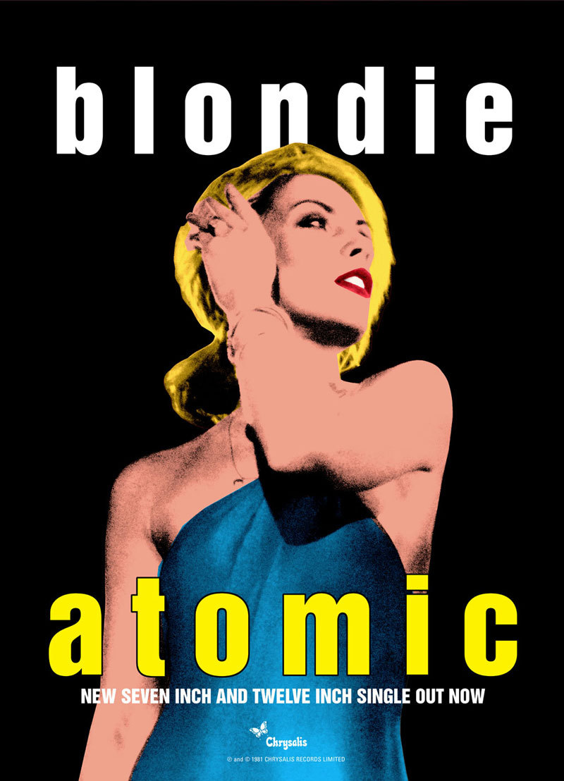 fezgod:  Blondie - Atomic advertisement - 1980 