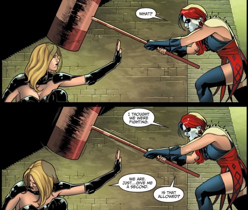 chapelsflowers:creature-a:iamthegreeneyedmonster:forceguardian:lpfan9976:croatoanhero:Harley is a gi