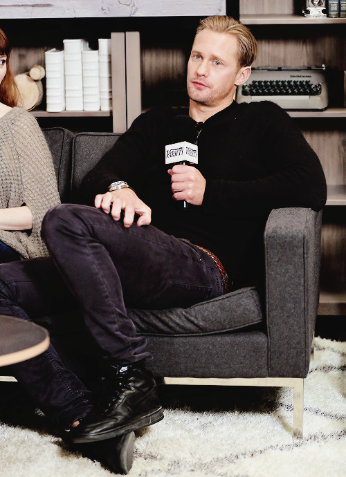 skarsgardaddict:  Alexander Skarsgård @ The Variety Studio at Sundance [Jan. 25] 