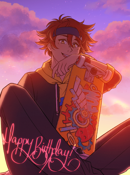 happy birthday you funky little skater boy