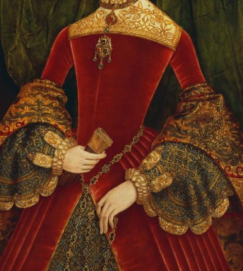 Portrait of a woman by Hans Eworth (1540-1573),