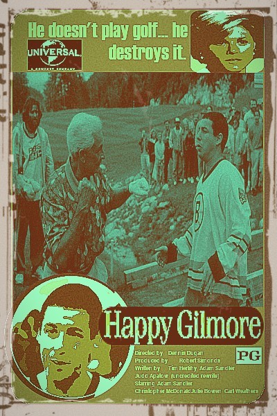 happy gilmore movie poster