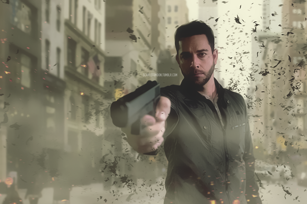 scarletxmoon:  Heroes Reborn: Noah Bennet • Miko Otomo • Luke Collins Stock Credits: