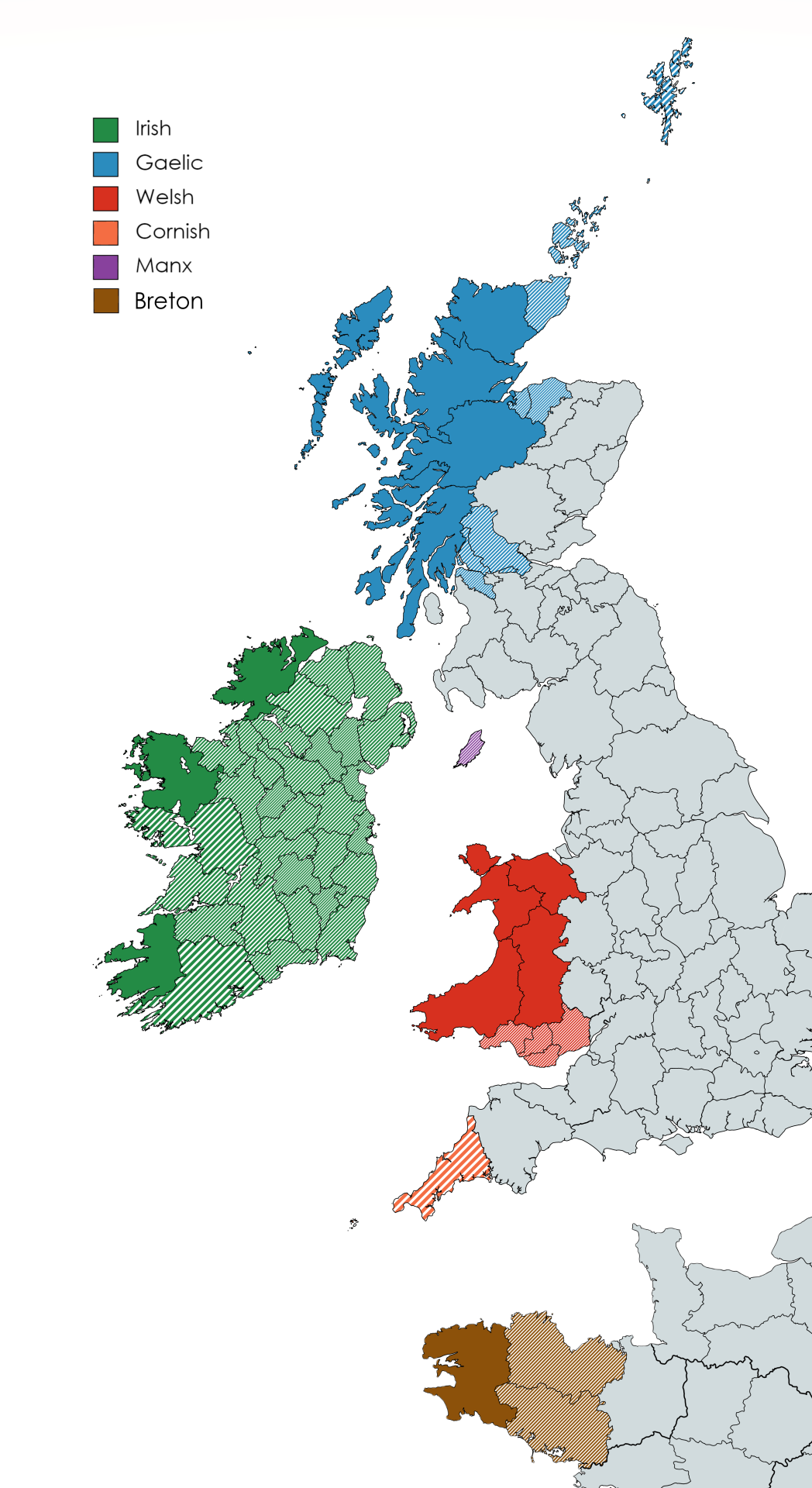 Celtic Languages And Where You Might Find Them Maps On The Web 54aed1c637e500d657edd299b6322dbcfd91ef48