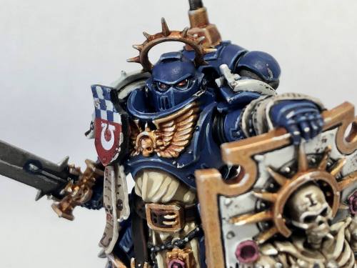 First company captain Aglio Vongole for my Ultramarines. With this guy, Indomitus is done!