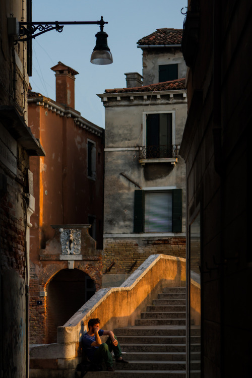 sir20:Sunset thoughts, Venice by sir20