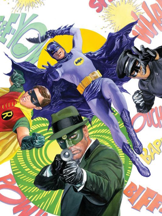 daily-superheroes:  Batman ’66 Meets the Green Hornet Cover by Alex Rosshttp://daily-superheroes.tumblr.com/