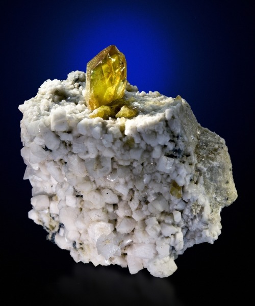 Titanite with Pericline and Adularia - Gamsmutter, Habach Valley, Hohe Tauern, Salzburg, Austria