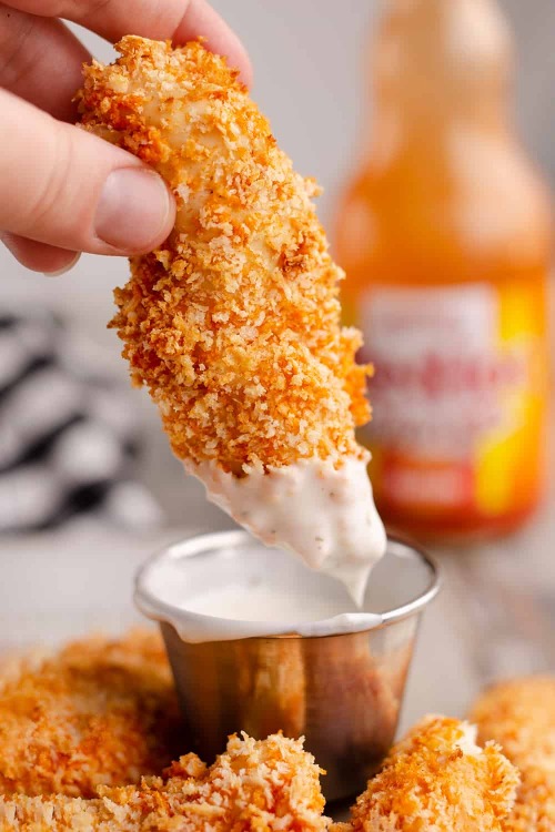 Air fryer buffalo chicken tenders