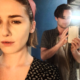 Addison Timlin and Harrison Gilbertson icons