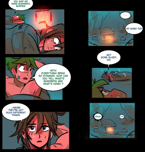 cryactinos:So last night, the Discord went crazy on Kodya saying “No homo” every 10 seconds and it m