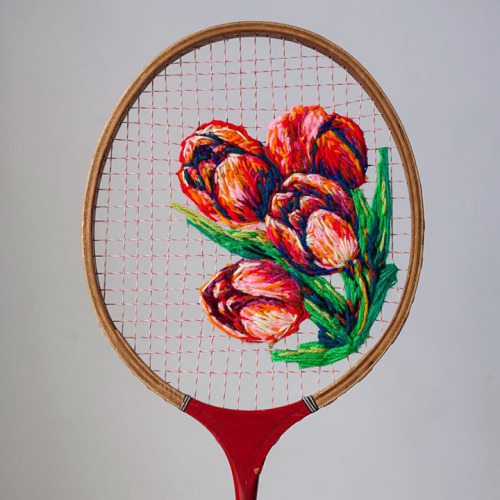 instagram:  Treading Thread with Professional Embroiderer @fiance_knowles  To see more of her intricate designs inspired by pop culture, nature and more, follow @fiance_knowles on Instagram.  “I get to immerse myself in colors at a gentle rhythm,”