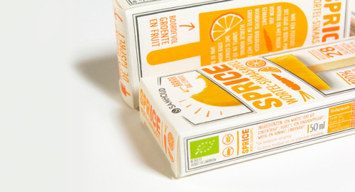 Cute popsicle packaging designed by MAS