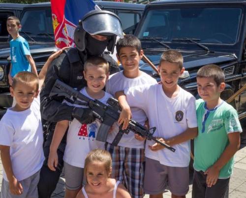 serbian police