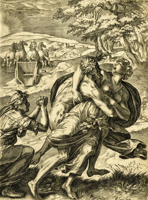 The Abduction of Proserpine by Pluto by Cornelis Cort (1565)