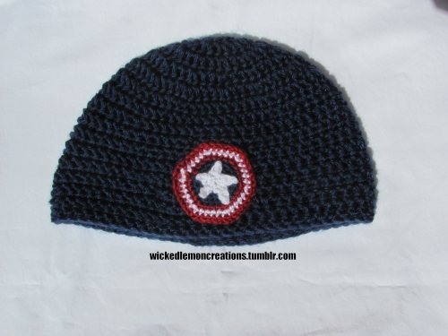 Captain America Inspired Hat I&rsquo;m on a roll with these guys.  You should also check out my 