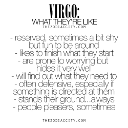 zodiaccity:  Virgo: What They’re Like.