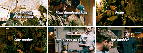 SEAL Team // Clay Spenser + Nicknames