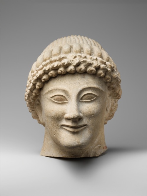 met-greekroman-art: Limestone head of a youth via Greek and Roman ArtMedium: LimestoneThe Cesnola Co