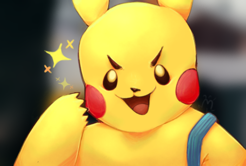 Pikachu Ad Redraw