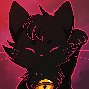  new icon :3c my fursona as a lucky cat