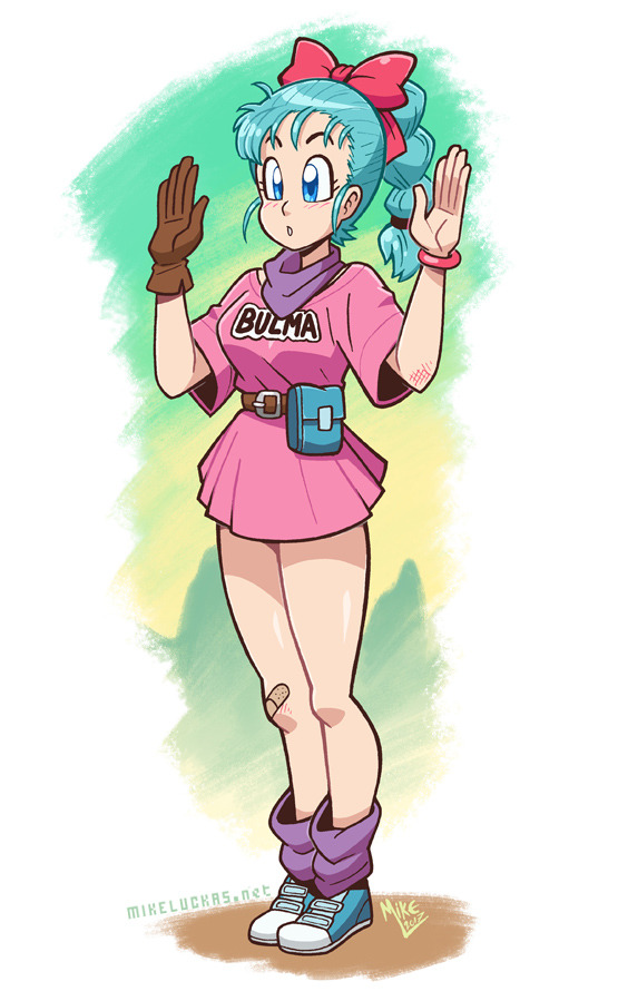 ninsegado91: grimphantom2:   mikeluckas: #EVERYBULMA Love these Bulma drawings! XD