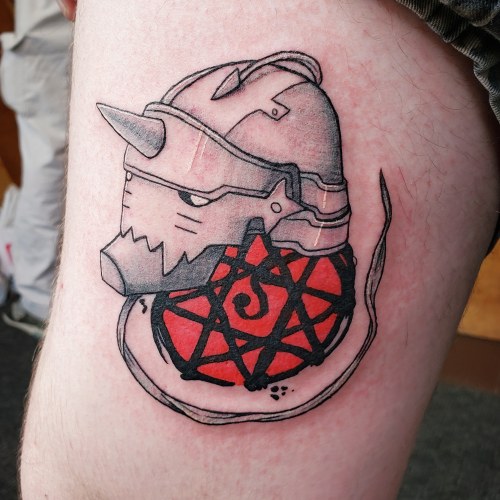 Fullmetal Alchemist Ouroboros Tattoo  My first tattoo D I  Flickr