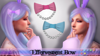 ღ Effervescent Bow ღ suprise @effervescentpixels ! I’m your @holosprite ‘s Simblr Sims 4 Gift Exchange 2016 giftier :3. I hope you like the gift I made for you, I tried my best to make this look Maxis match-y as possible, as it seems you seemed to...