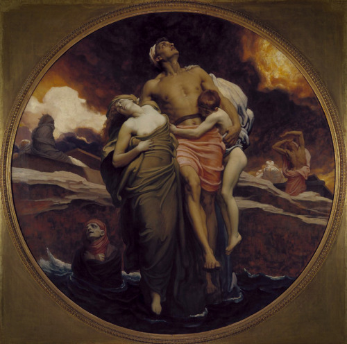 Frederic Lord Leighton - And the Sea Gave Up the Dead Which Were in It - (c. 1892)https://en.wikiped