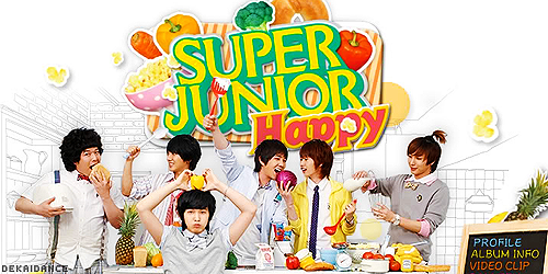 dekaidance:  Super Junior through the years: Album Covers (subgroup) (whole group) 