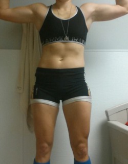 Ended the week on a high note #quadrilla #swole #whyamiwearingclothes?  Can&rsquo;t wait to see what&rsquo;s next! nakedcrossfitters