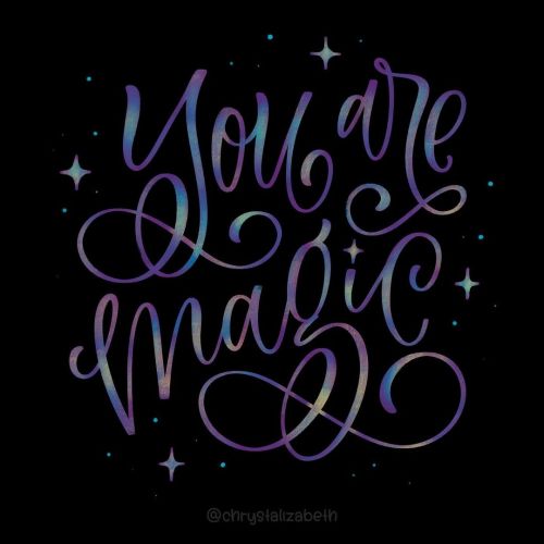 You are magic ✨ New things coming to my shop soon. . App: @procreate. . . . . #youaremagic #magi