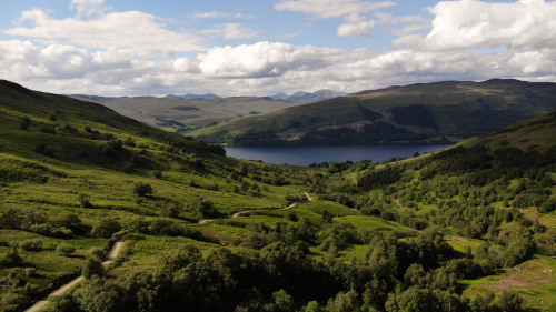 Ben Vorlich and Loch Earn I brought my drone along for a mountain walk because I wanted to see the m