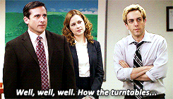 schrutesfarm:   The Office + Running GagsMichael’s Botched Phrases.