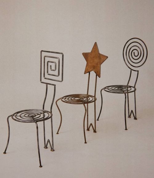 unsubconscious:Set of iron chairs custom