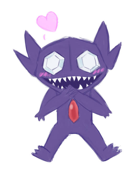lifeofapokemontrainer:here is a cute blushin sableye for your cute blushin sableye needs