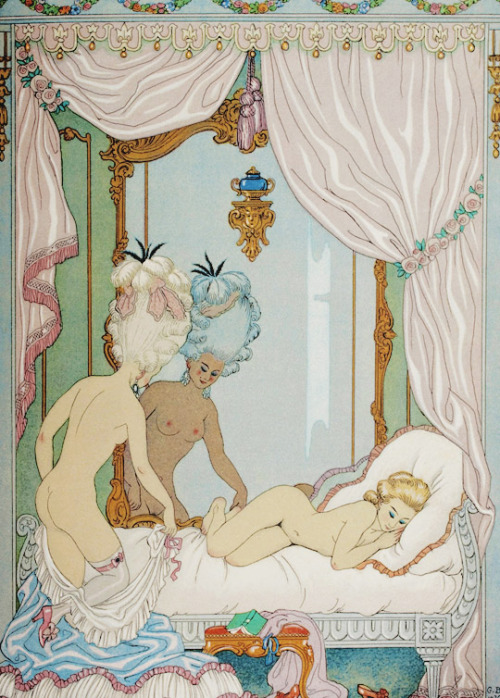 XXX vintagegal:  Illustrations by George Barbier photo