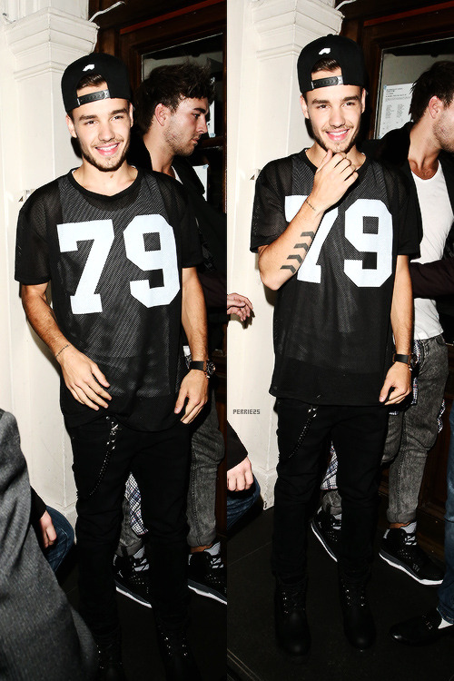  Liam leaving Funky Buddha, August 29.        