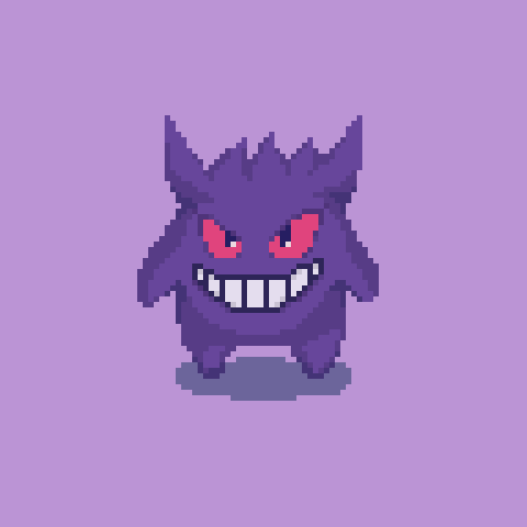 Matz S Pixelated Stash Gengar