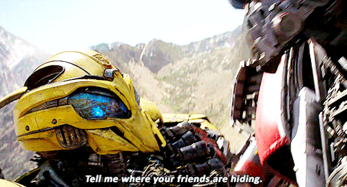 wouldyoukindlymakeausername: BUMBLEBEE (2018)B-127. As a member of the Autobot resistance, you are a