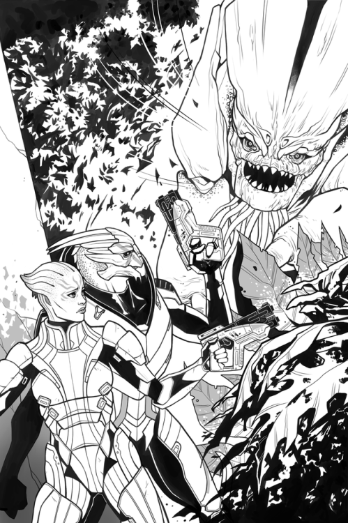 kate-n-bd: kate-n-bd: All Mass Effect: Discovery variants inked A repost of yesterday’s late p