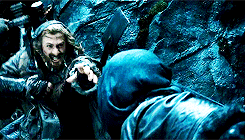 goodoldmoon:middle earth meme: [¼] dwarves‘Kili at your service!’ said the one. ‘And Fi