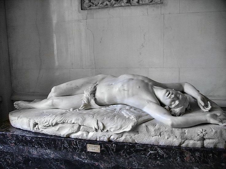 static-people:    Creator: Giovanni Duprè (Dupré) (1844). Title: Dying Abel Location: