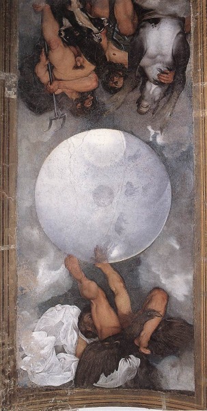 cannabis-coffee:Jupiter, Neptune, &amp; PlutoCaravaggio c. 1597